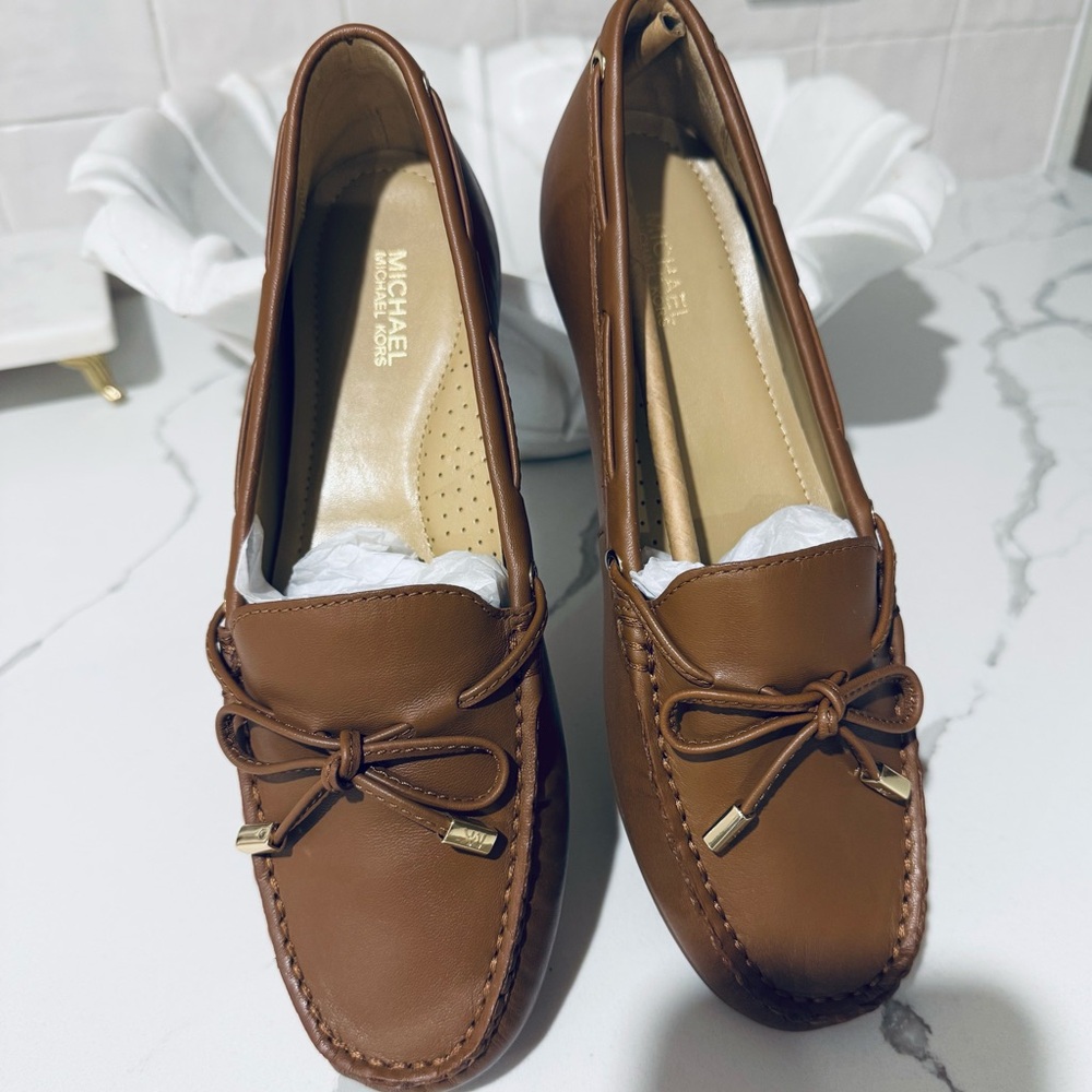 Michael Kors Sutton Leather Loafers for Women